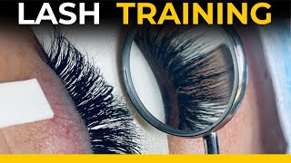 Beginners Lashing Guide Eyelash Extensions [upl. by Fricke]