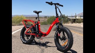 iGo Fat Folding Electric Bike Review  Electric Bike Report [upl. by Lalaj]