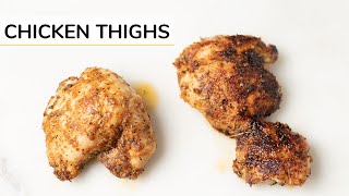 BEST BAKED CHICKEN THIGHS  easy recipe [upl. by Inami]