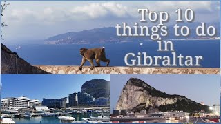 Top 10 things to do in Gibraltar [upl. by Nance]