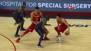 USA vs China Exhibition Game Full Highlights [upl. by Idel]