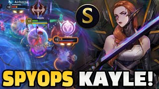 Kayle Psyops Gameplay  Build amp Runes  Wild Rift [upl. by Solakcin]