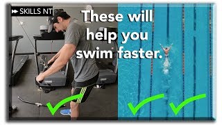 25 gym exercises to help you swim faster Workout 10 Free PDF guide [upl. by Krug202]