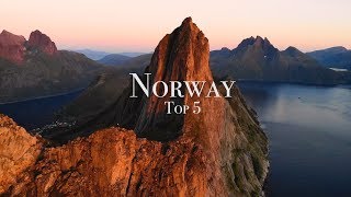 Top 5 Places to Visit In Northern Norway [upl. by Adaran]