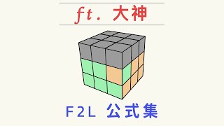 Rubiks F2L 37  一小時學盲解 ft大神 3x3魔術方塊CFOP速解教學 [upl. by Darya738]