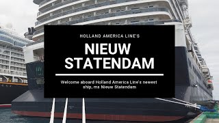 Nieuw Statendam Ship Tour [upl. by Sergius]