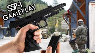 NOVRITSCH SSP1  Airsoft Pistol Gameplay [upl. by Lesslie]