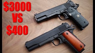 The Cheapest 1911 vs The Most Expensive 1911 [upl. by Irrol]