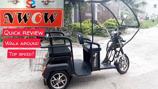 NWOW eBIKE  model ERVS quick review  walkaround [upl. by Bihas]