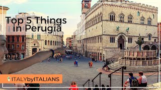 PERUGIA Italy  Top 5 things to see  extra tips [upl. by Bloem188]