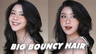 Cách Quấn Tóc Siêu Phồng Dưỡng Tóc Dày Và Dài  Voluminous amp Bouncy Haircare Routine Quỳnh Thi [upl. by Bastian73]