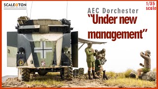 quotUnder new managementquot Deutsche Afrika Korps Diorama in 135 Scale [upl. by Jecon]