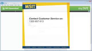 myTAFE How To Login [upl. by Hayne]