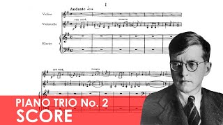 SHOSTAKOVICH Piano Trio No 2 in E minor Op 67 Score [upl. by Ching]