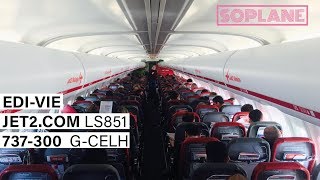 JET2COM  Edinburgh  Vienna  737300  Trip Report  Full Flight [upl. by Evvie600]