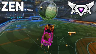 ZEN Rocket League Gameplay 1 HOUR SSL 2v2 [upl. by Yoho]