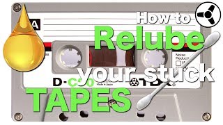 How to relubricate your stuck cassette tapes [upl. by Miuqaoj]