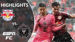 Inter Miami vs New York Red Bulls  MLS Highlights  ESPN FC [upl. by Vaughn173]