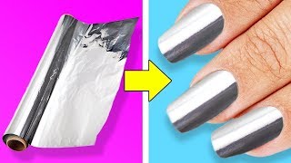 26 HACKS PARA TUS UÑAS QUE DEBES PROBAR [upl. by Eeruhs]