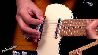 Honky Tonk Style Rhythm Guitar Lesson [upl. by Anaujal747]