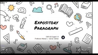 Expository Paragraph Tutorial [upl. by Bancroft561]