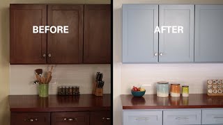 KILZ® How To Refinish Kitchen Cabinets [upl. by Odericus]