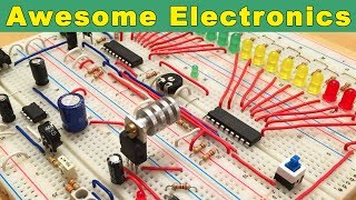 10 Cool Electronic Projects on Breadboard [upl. by Aneej]