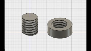 3D Printing  How To Make Threads In Fusion 360 [upl. by Ultan646]