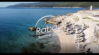 beautiful beaches in Croatia  Istria  Rabac [upl. by Elinnet]