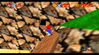 Super Mario 64  Course 13 TinyHuge Island  Star 5 [upl. by Celisse958]