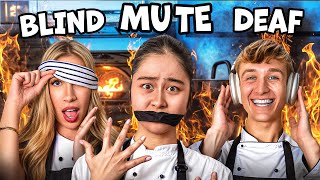 BLIND DEAF MUTE BAKING CHALLENGE PART 3  w LANA RAE CARTER [upl. by Anerev]