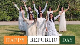 BHARAT KI BETI  GUNJAN SAXENA  REPUBLIC DAY DANCE  HARSHITA TAPARIA  VIDEO NO 105 [upl. by Yreme366]