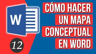 Como Hacer Mapas Conceptuales en Word [upl. by Leunad]