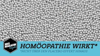 Homöopathie wirkt  NEO MAGAZIN ROYALE mit Jan Böhmermann  ZDFneo [upl. by Zenda]