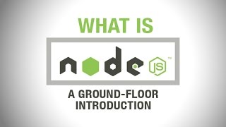 What is Nodejs Exactly  a beginners introduction to Nodejs [upl. by Ahsart]