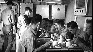 US Navy Film Improving Shipboard Living Conditions 1953 [upl. by Latona]