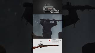 Smoking German Panzer IV VS Soviet Mosin Nagant Sniper Rifle  World War 2 Battles [upl. by Nahshon72]