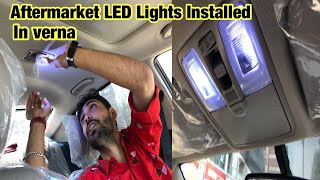 Installing Aftermarket Lights In Our Hyundai Verna 2022 [upl. by Hulbert]