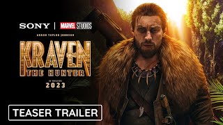 Kraven The Hunter  Official Trailer [upl. by Einohpets]