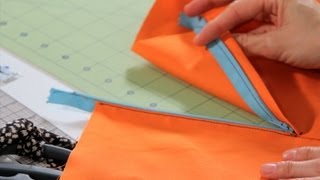 How to Sew a Lapped Zipper  Sewing Machine [upl. by Ydrah]