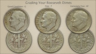 Grading Roosevelt Dimes [upl. by Inalaeham688]