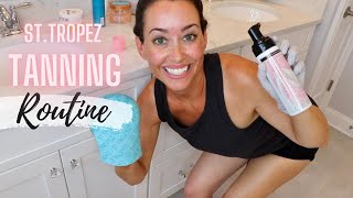 ST TROPEZ MARSHMALLOW SELF TANNER  FULL REVIEW AND TANNING ROUTINE [upl. by Irene461]