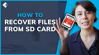 How to Recover Files from SD Card  SD Card Recovery [upl. by Airtened]