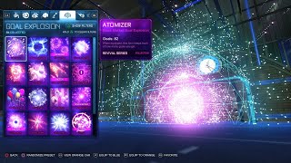 Atomizer l Rocket League Goal Explosion 2020 SHOWCASE [upl. by Ignatius]