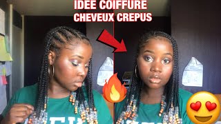 IDEE COIFFURE SUR CHEVEUX CREPUS 26 [upl. by Enahsal]