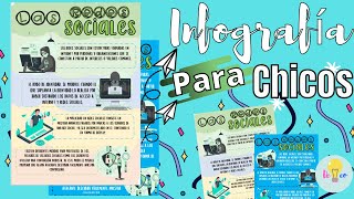 Cómo hacer INFOGRAFÍAS en Word💻 [upl. by Adam]