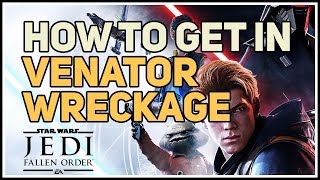 How to get inside Venator Wreckage Zeffo Star Wars [upl. by Varion]