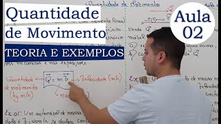 Quantidade de Movimento  Aula 02 [upl. by Layman788]