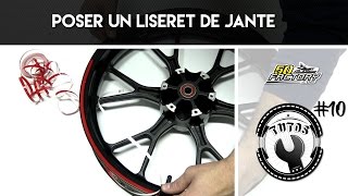 TUTO 10  POSER UN LISERET DE JANTE [upl. by Hbahsur]