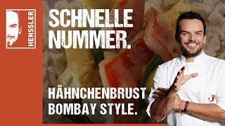 Schnelles HähnchenbrustRezept Bombay Style von Steffen Henssler [upl. by Eriuqs38]